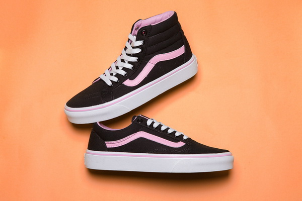 Vans High Top Shoes Women--485